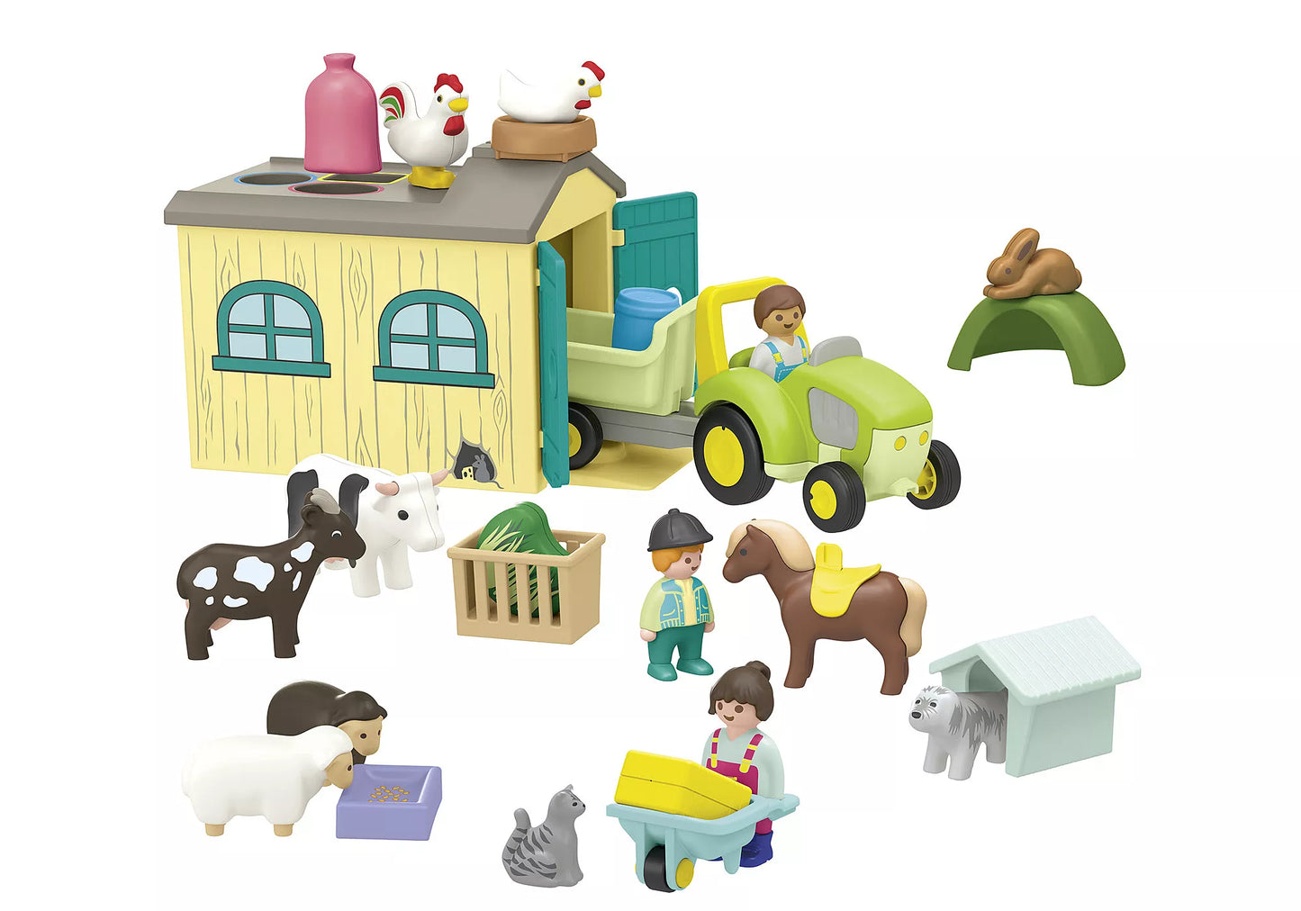 Junior: Farm Adventure with Tractor, Trailer, and Animal Friends