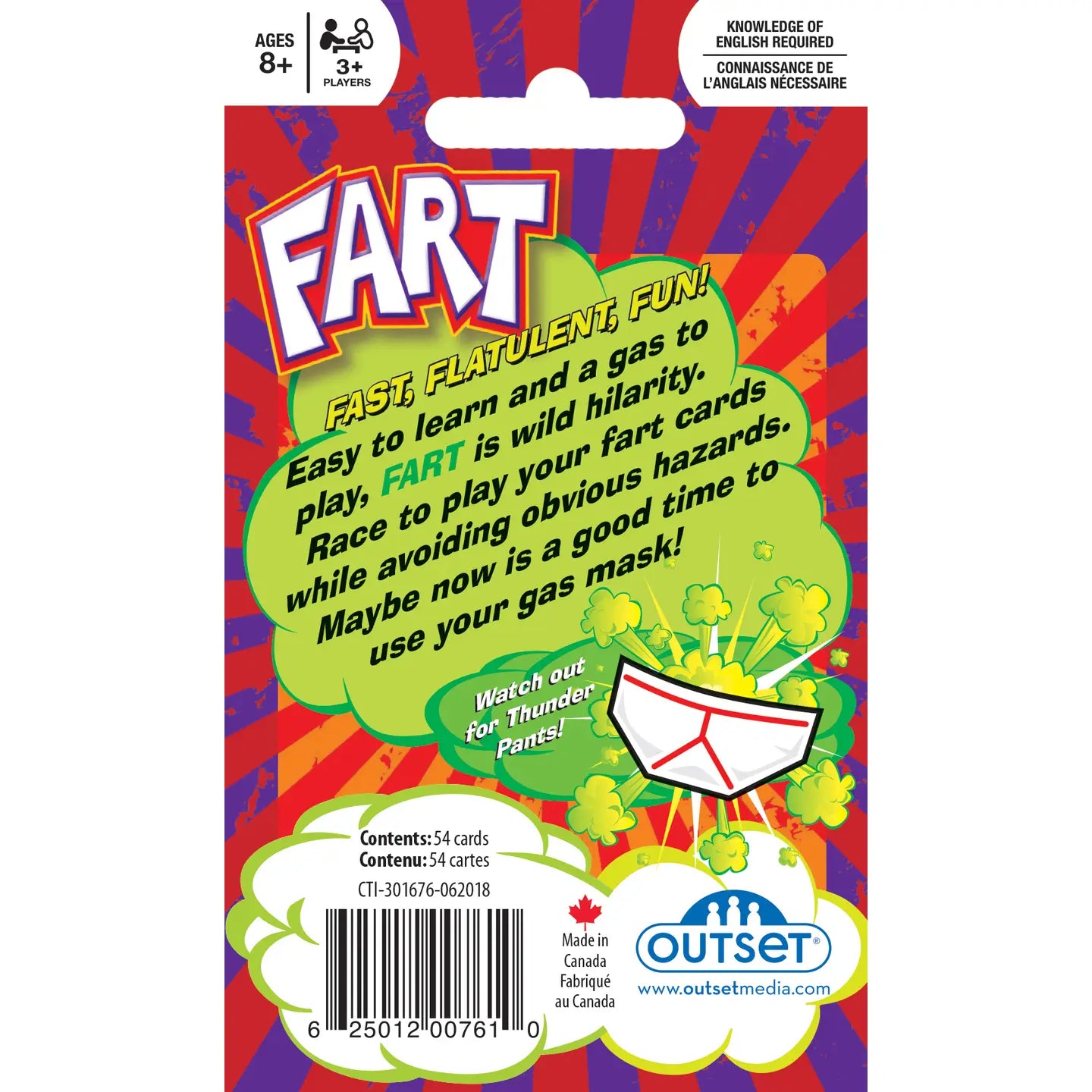 Fart Card Game