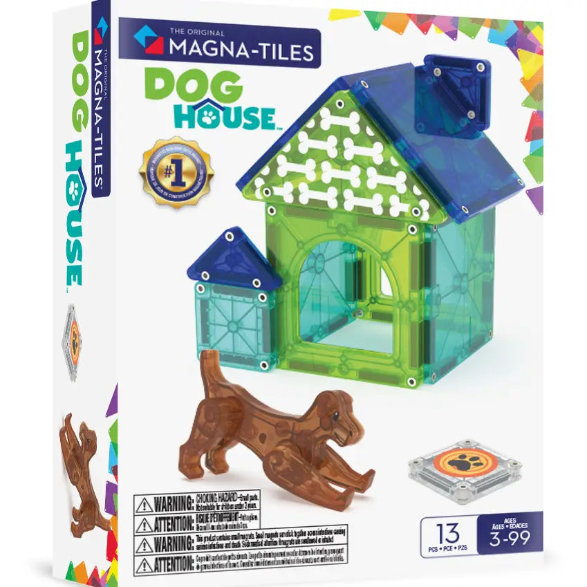 Magna-Tiles Dog House 13-Piece Set