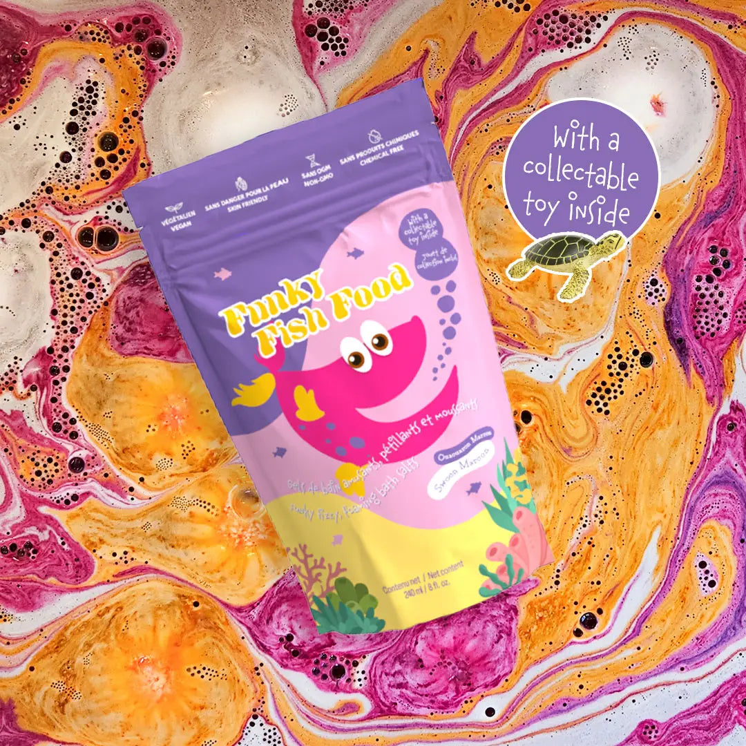 Funky Fish Food - Swoon Maroon