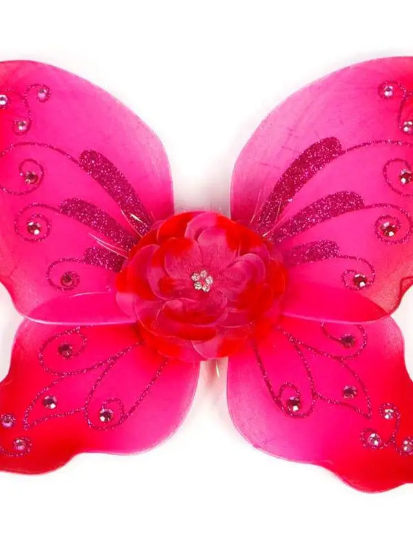 Fuschia Pink Fairy Wings