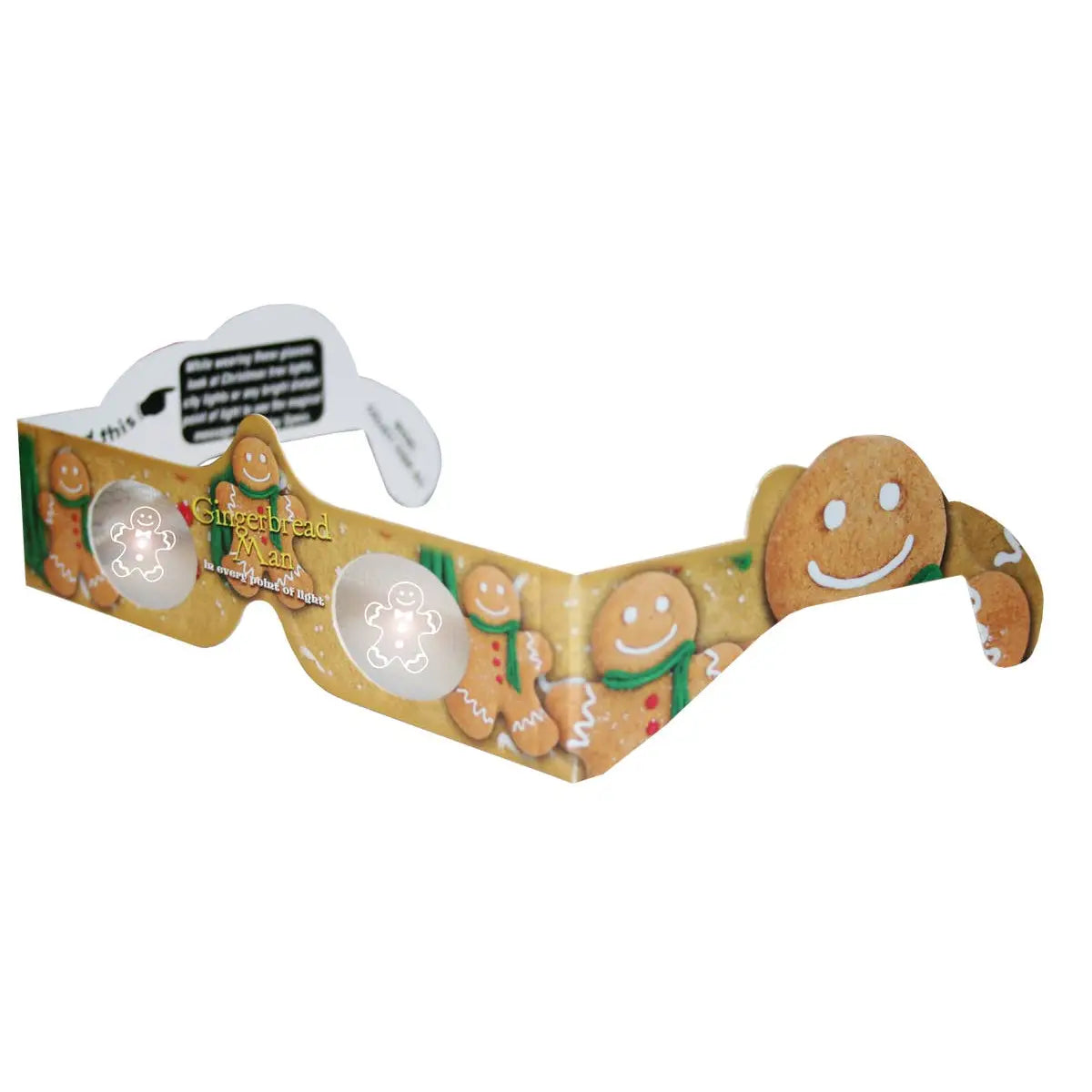 Gingerbread Man 3D Glasses