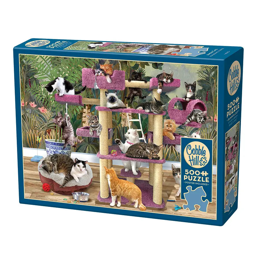 Jungle Cats 500pc Puzzle