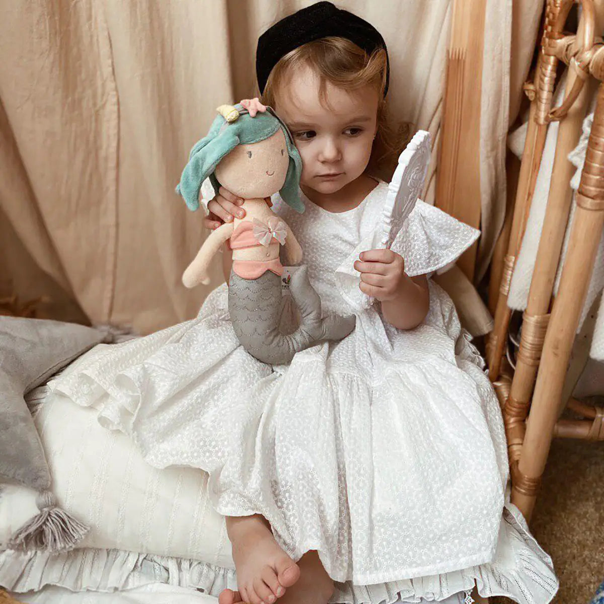 Mermaid Soft Organic Plush Toy