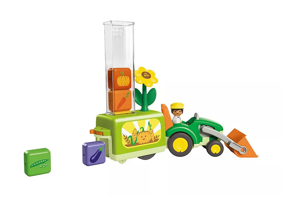 Tractor with Load and Drop Planter (JUNIOR)