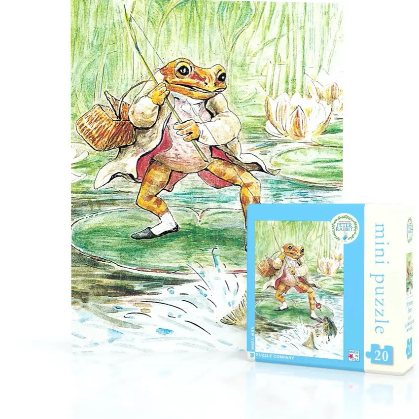 Mr. Jeremy Fisher Mini - 20 Piece Mini Puzzle
