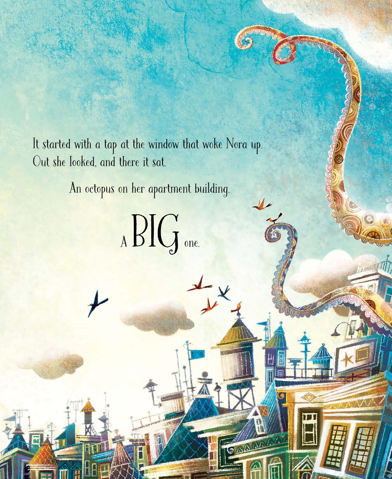 Roof Octopus, A Children's Picture Book