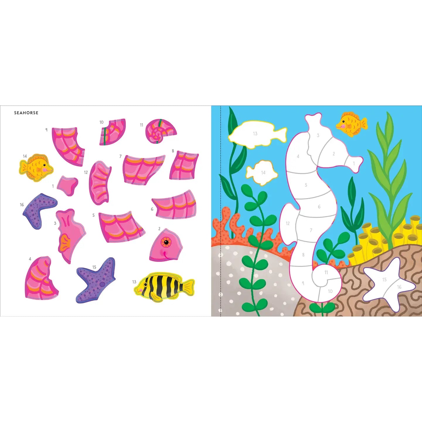 My First Color-By-Sticker Book - Under the Sea