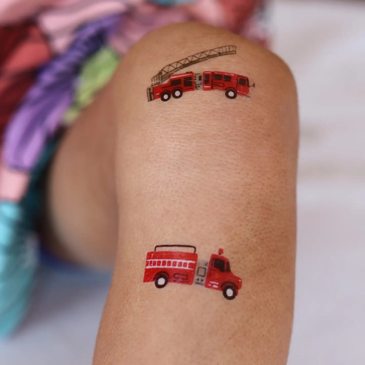 Firetruck Parade Temporary Tattoos