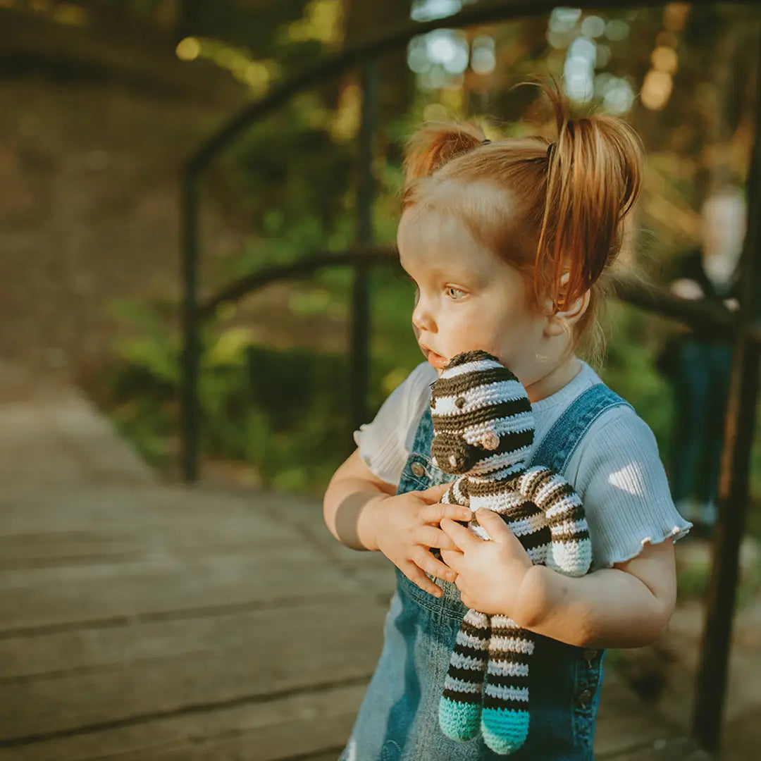 Safari Zebra Stuffed Animal