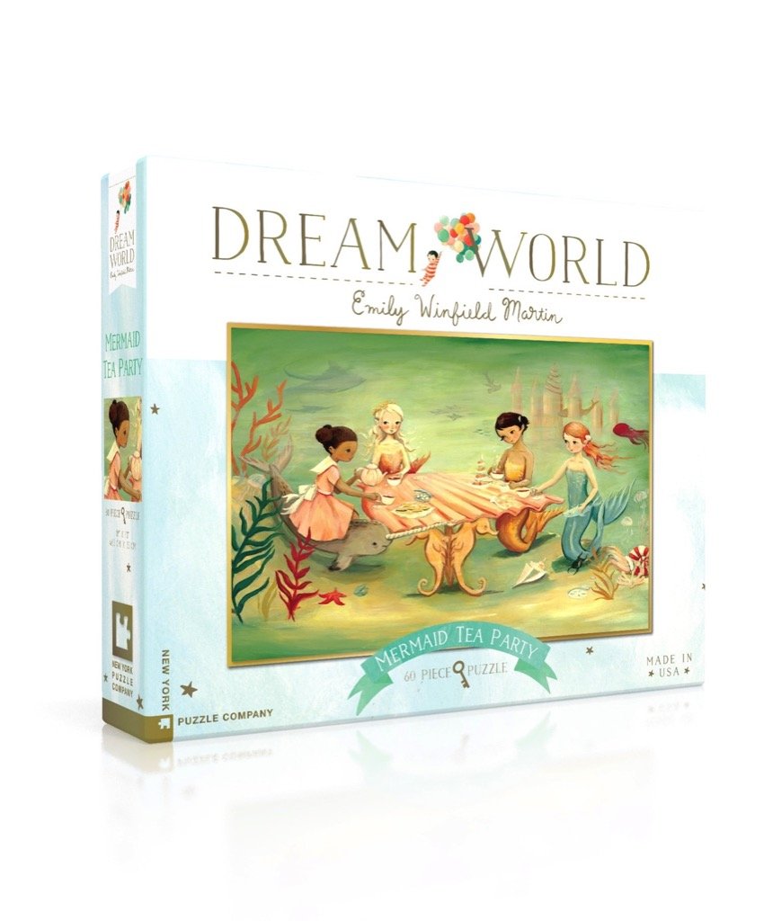Mermaid Tea Party - 60 Piece Jigsaw Puzzle