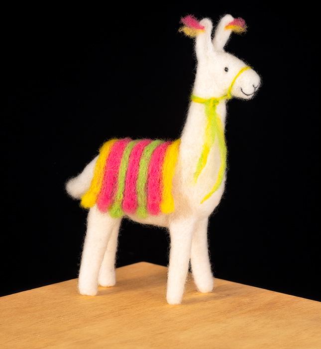 Llama Needle Felting Kit