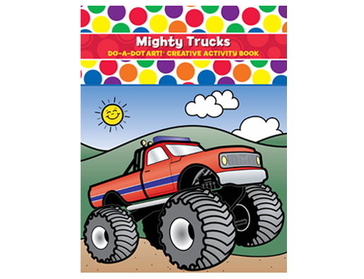 Mighty Trucks Activity Book