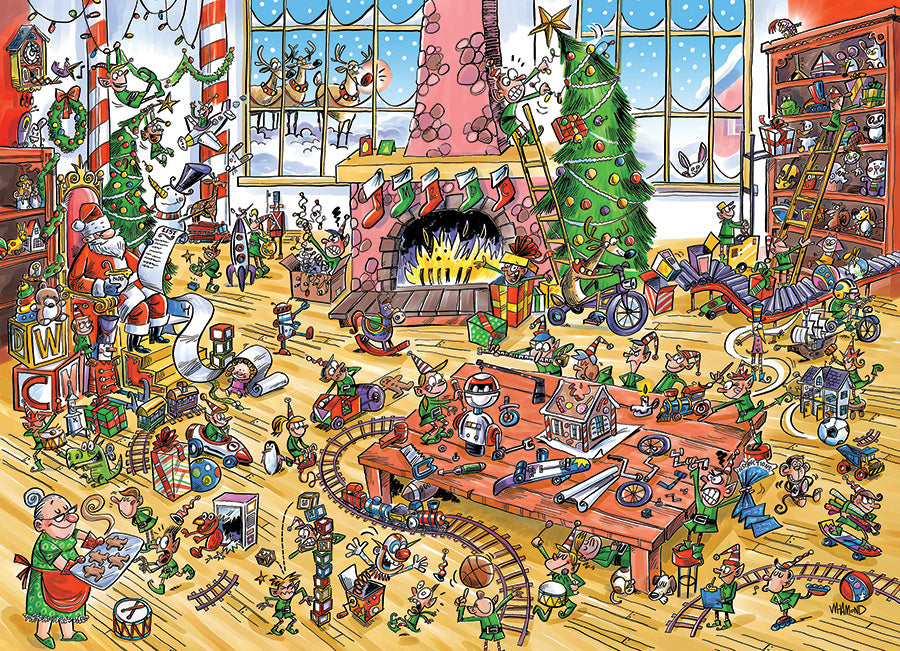 Doodletown: Elves At Work 1000pc