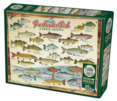 Freshwater Fish of North America 1000pc