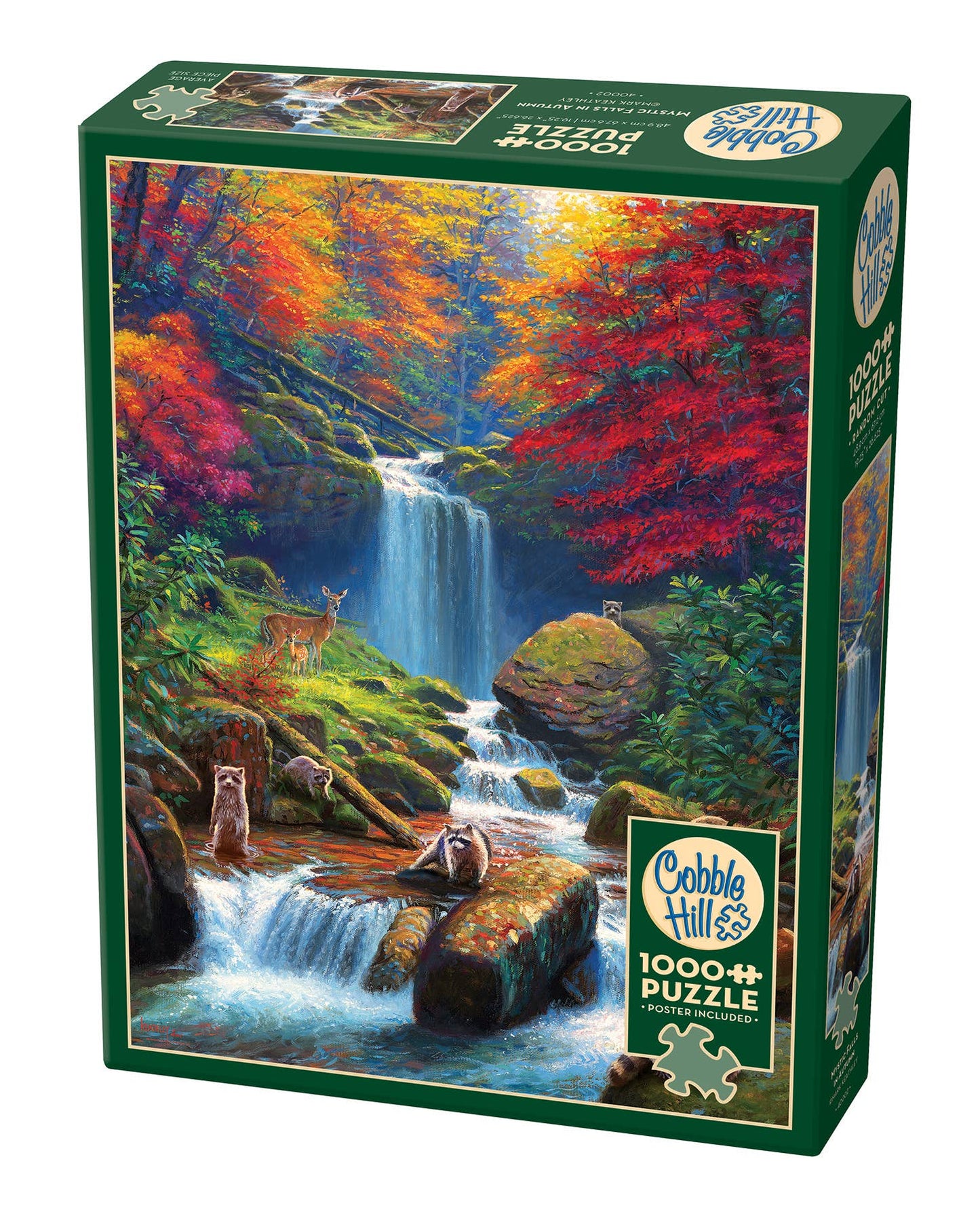 Mystic Falls in Autumn 1000-Piece Puzzle