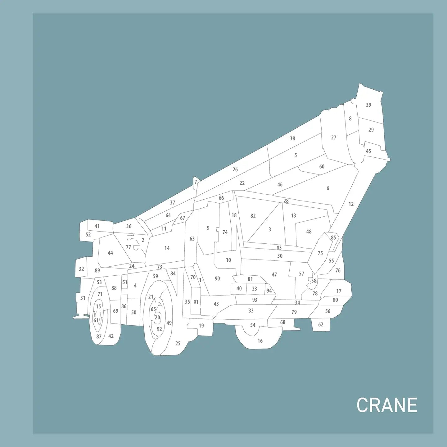 My Sticker Paintings: Trucks - 10 Massive Machines