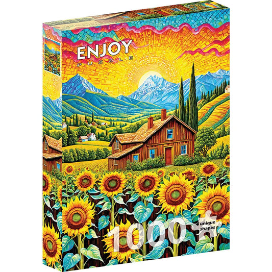 Sunflower House 1000pc (Enjoy Puzzle)