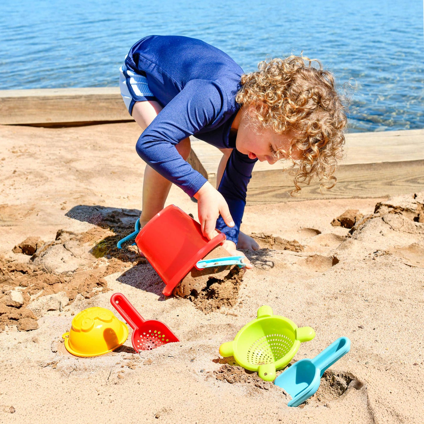 5 Piece Basic Sand Toys Set