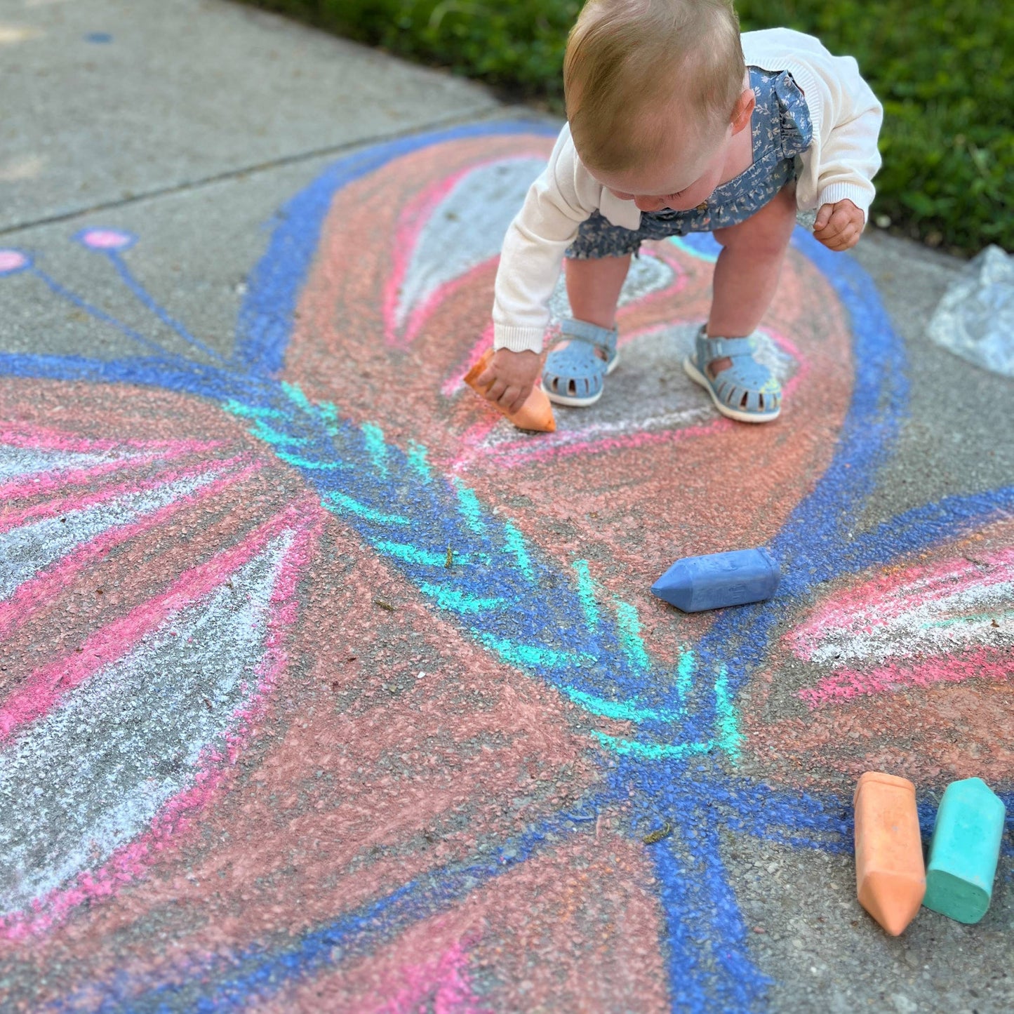Sherbet Chunky Sidewalk Chalk