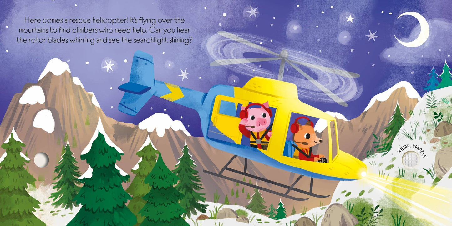 Lights and Sounds Emergency Vehicles Sound Book