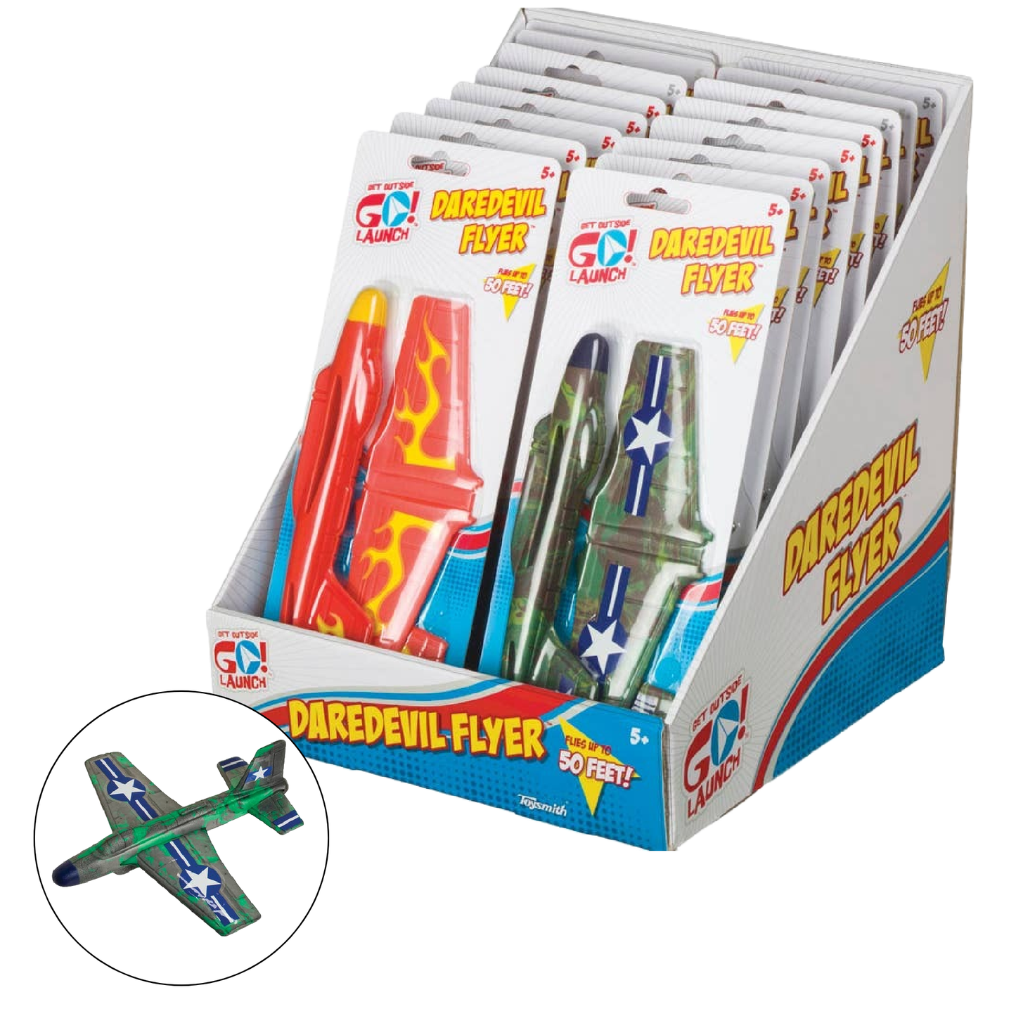 Get Outside GO!™ Launch Daredevil Flyer Toy Plane
