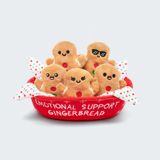 Emotional Support Gingerbread – Set of 5 Gingerbread Cookies
