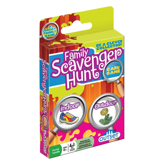 Family Scavenger Hunt Card Game