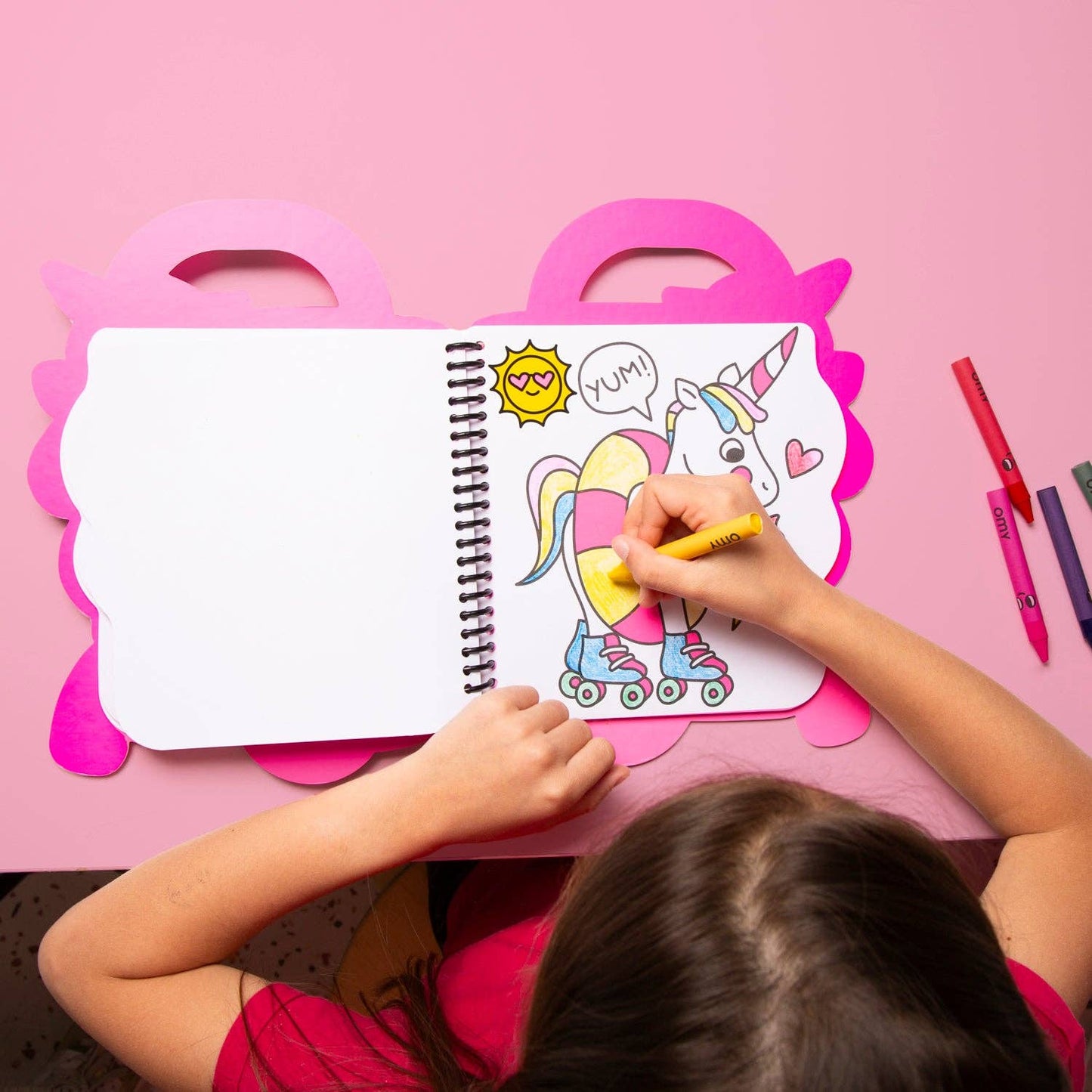 UNICORN SUPER COLORING & STICKER BOOK