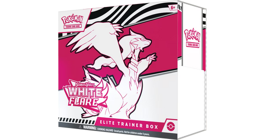 White Flare Elite Trainer Box - Pokemon Trading Card Game