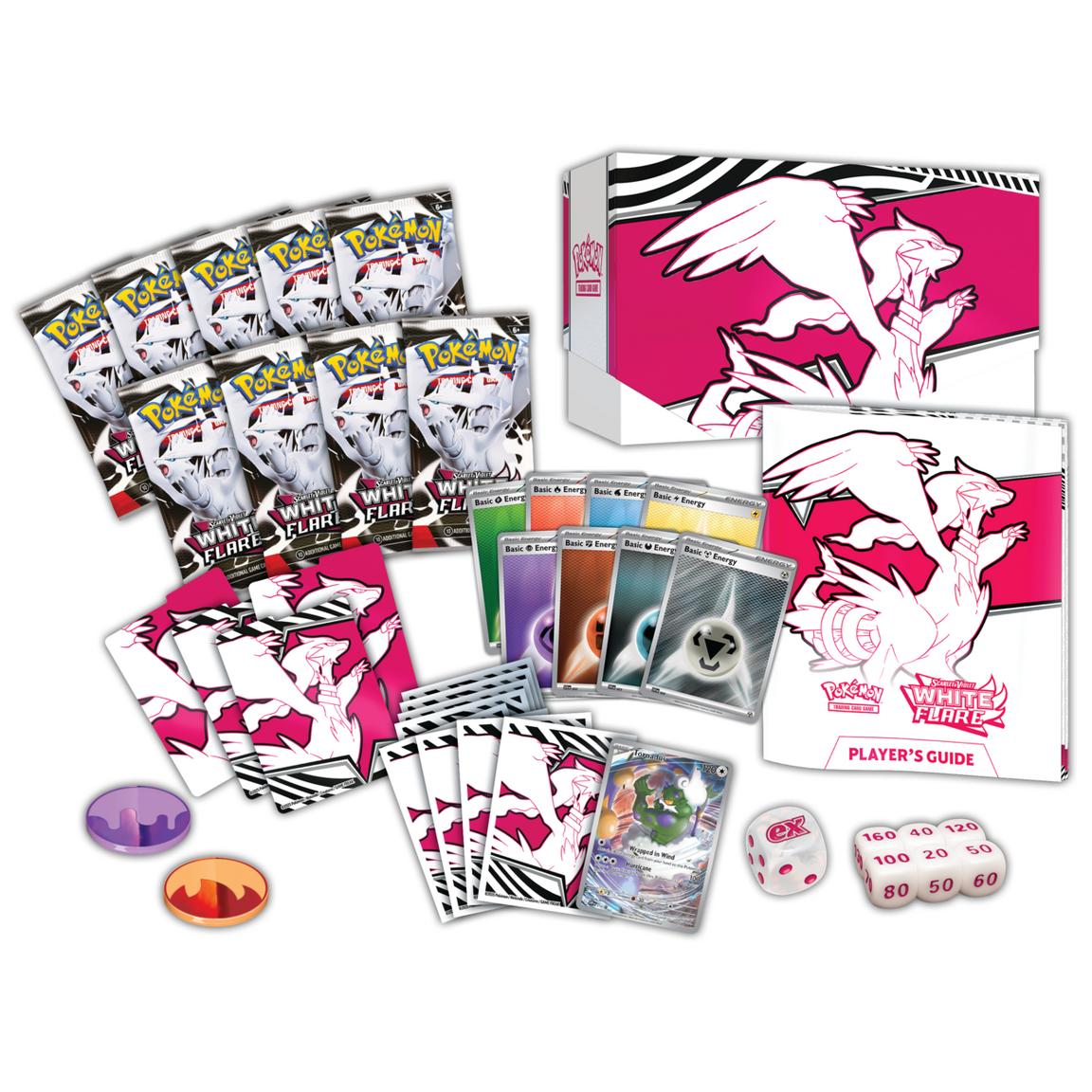 White Flare Elite Trainer Box - Pokemon Trading Card Game