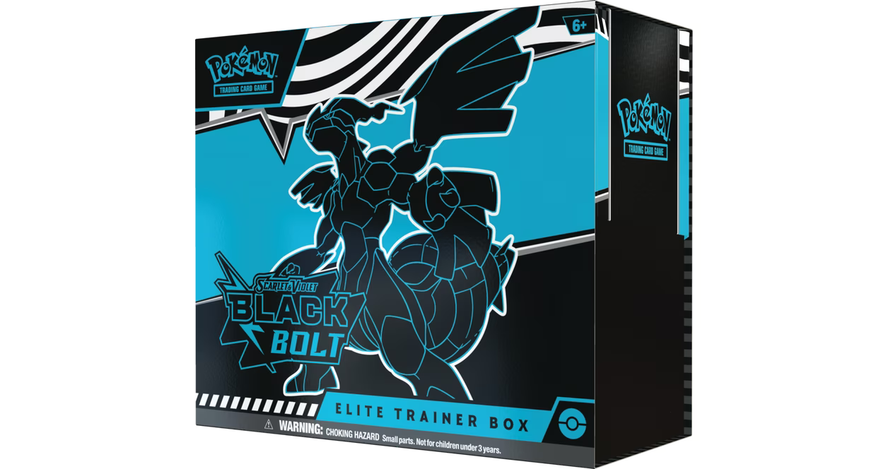 Black Bolt Elite Trainer Box - Pokemon Trading Card Game