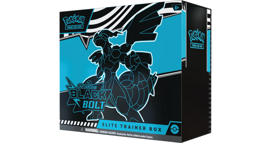 Black Bolt Elite Trainer Box - Pokemon Trading Card Game