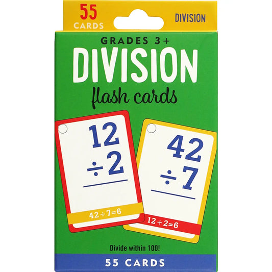Division Flash Cards