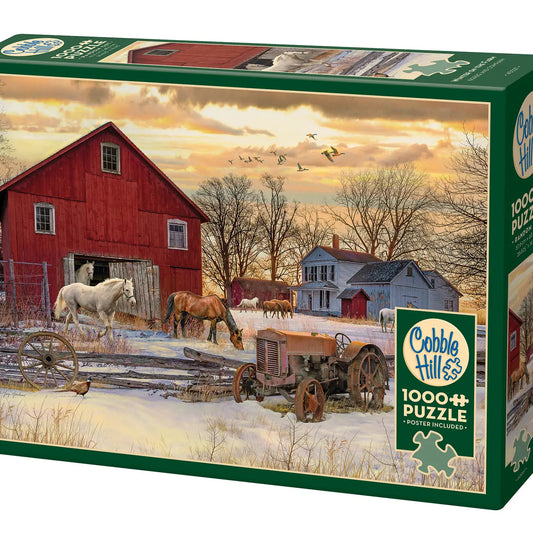 Winter On the Farm 1000pc Puzzle