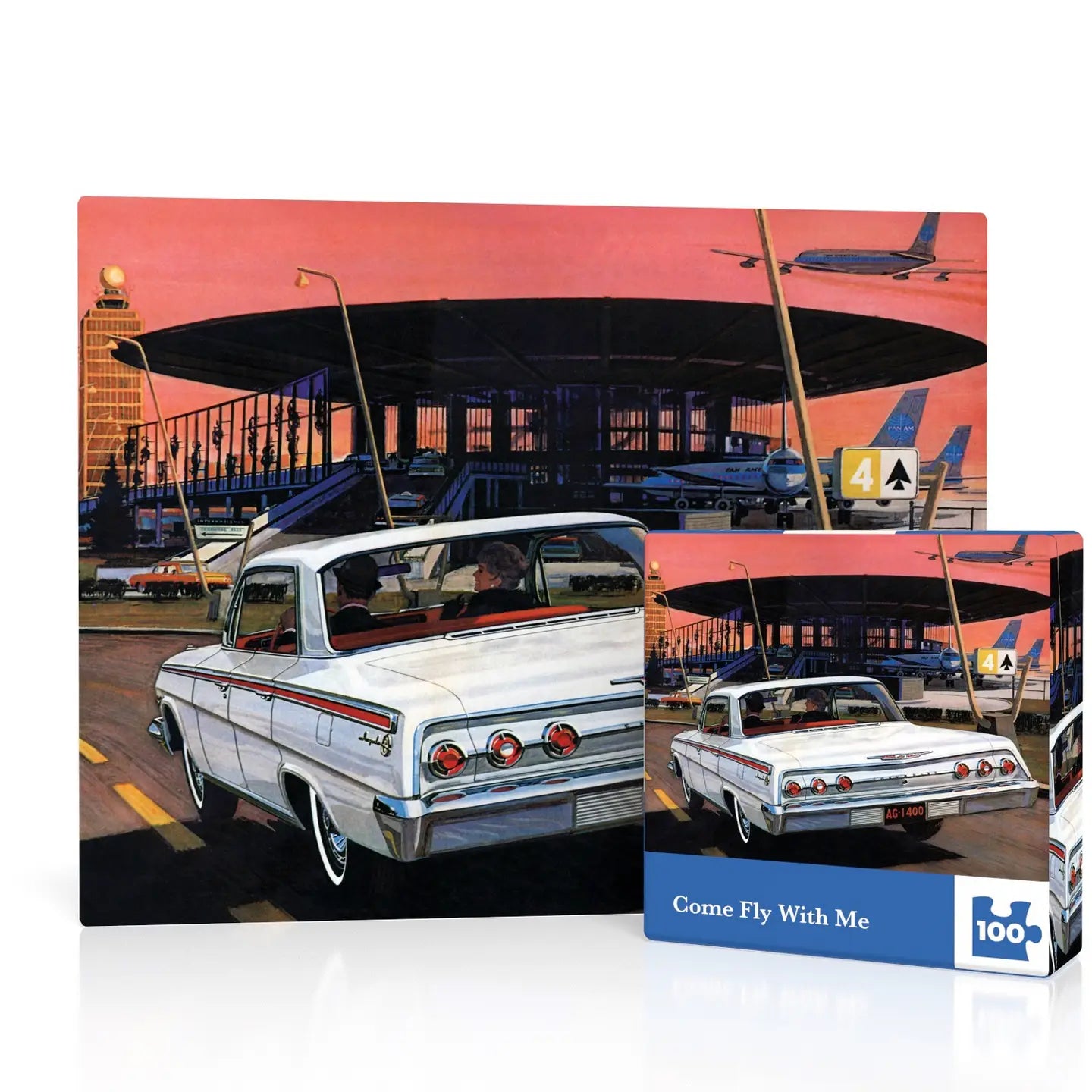 Come Fly with Me Mini - 100 Piece Mini Puzzle