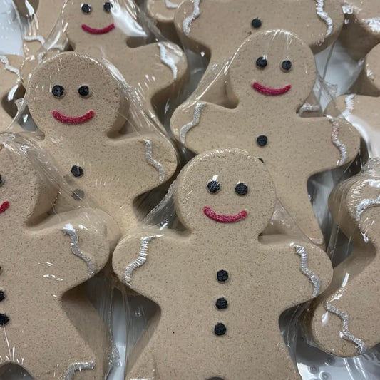 Gingerbread Person Bath Bomb