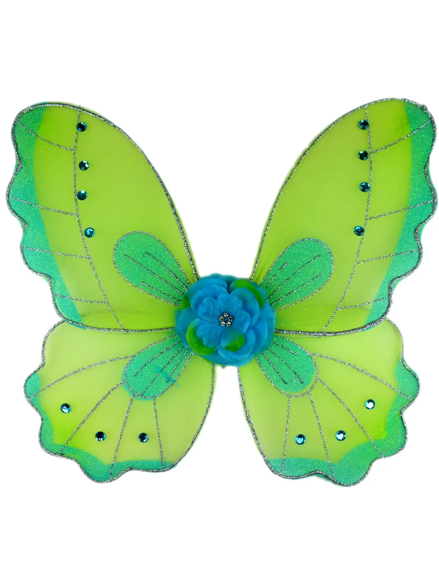 Green/Blue - Fairy Wings For Kids and Adults - Princess Fairy