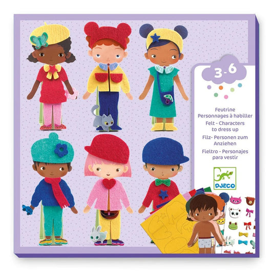 LPA Felt Dress-Up Collage - Djeco