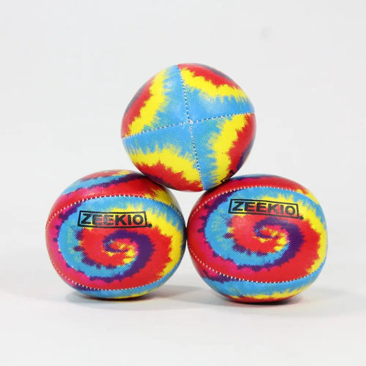 Zeekio Tie Dye Festival Juggling Ball Set (Set of 3)