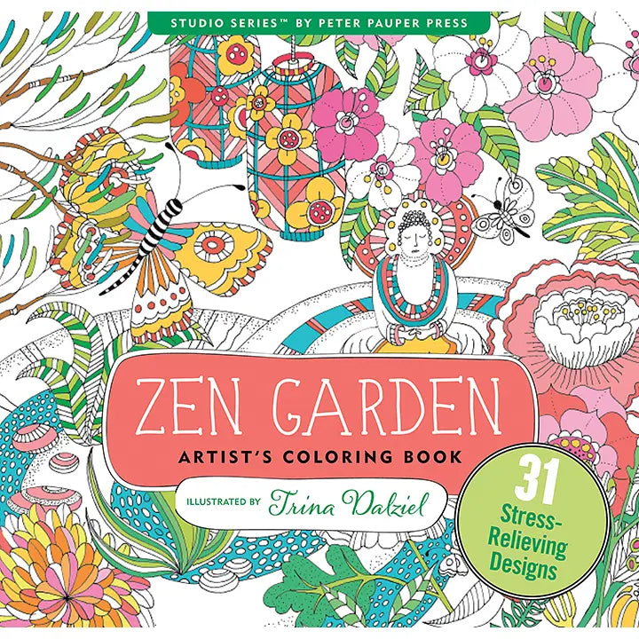 Zen Garden Coloring Book