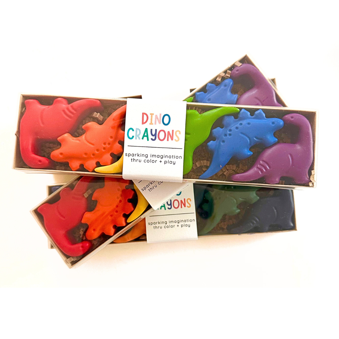 Dinosaur Fun-Shaped Crayons