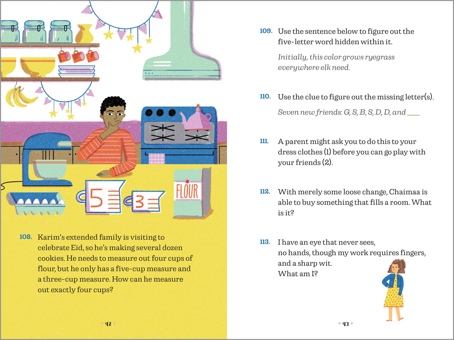 Challenging Riddle Book for Kids