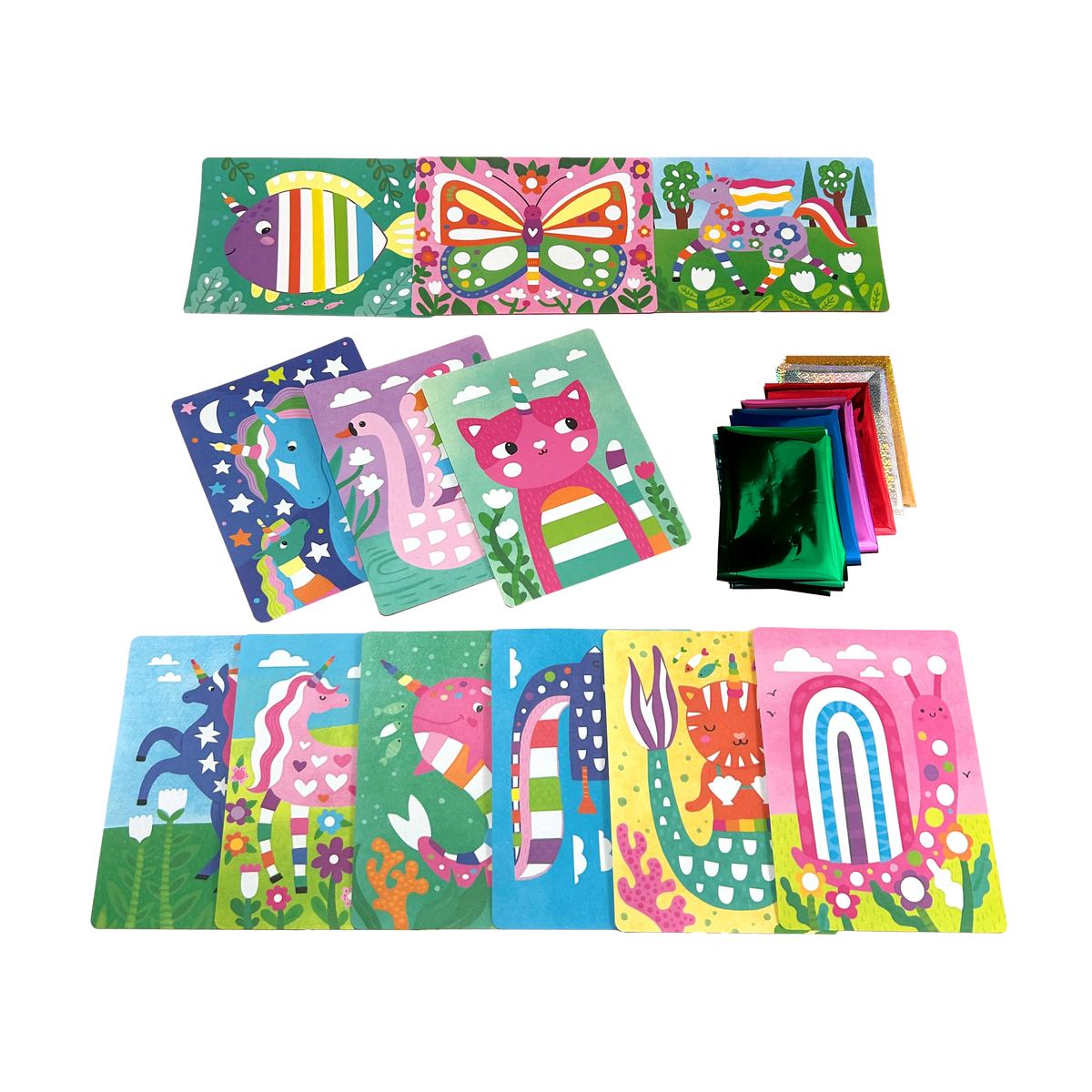 Foil-tastic: Foil Art & Coloring Fun - Whimsical World
