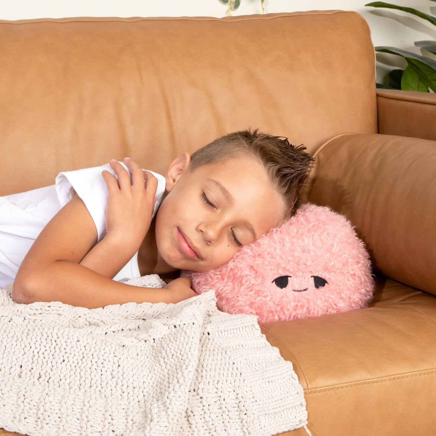 Pink Weighted Hug Ball