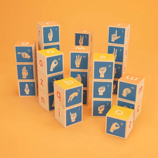 Uncle Goose American Sign Language Blocks