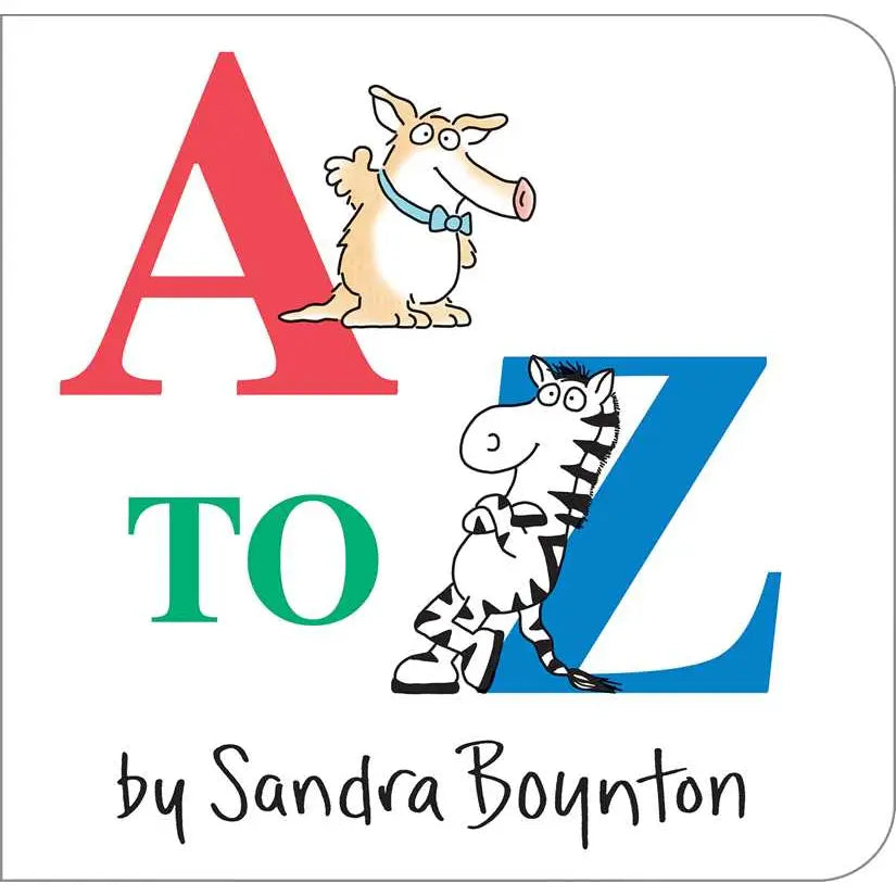 A To Z By Sandra Boynton (board book)