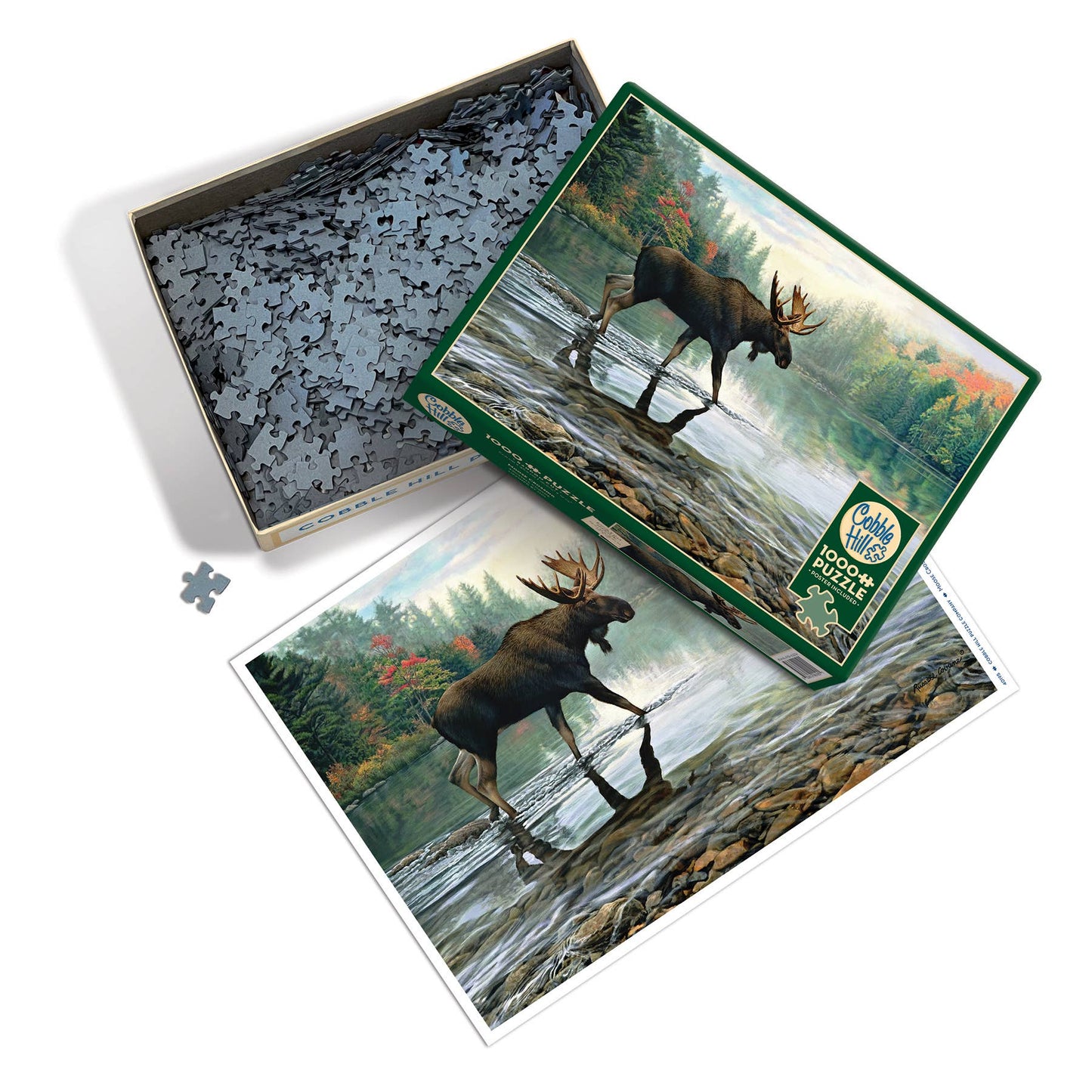 Moose Crossing 1000-Piece Puzzle
