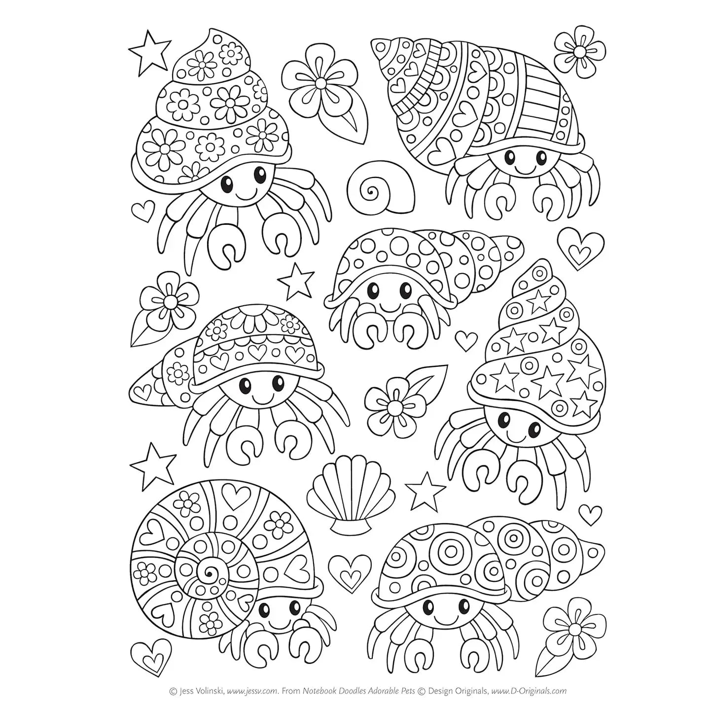 Adorable Pets Notebook Doodles