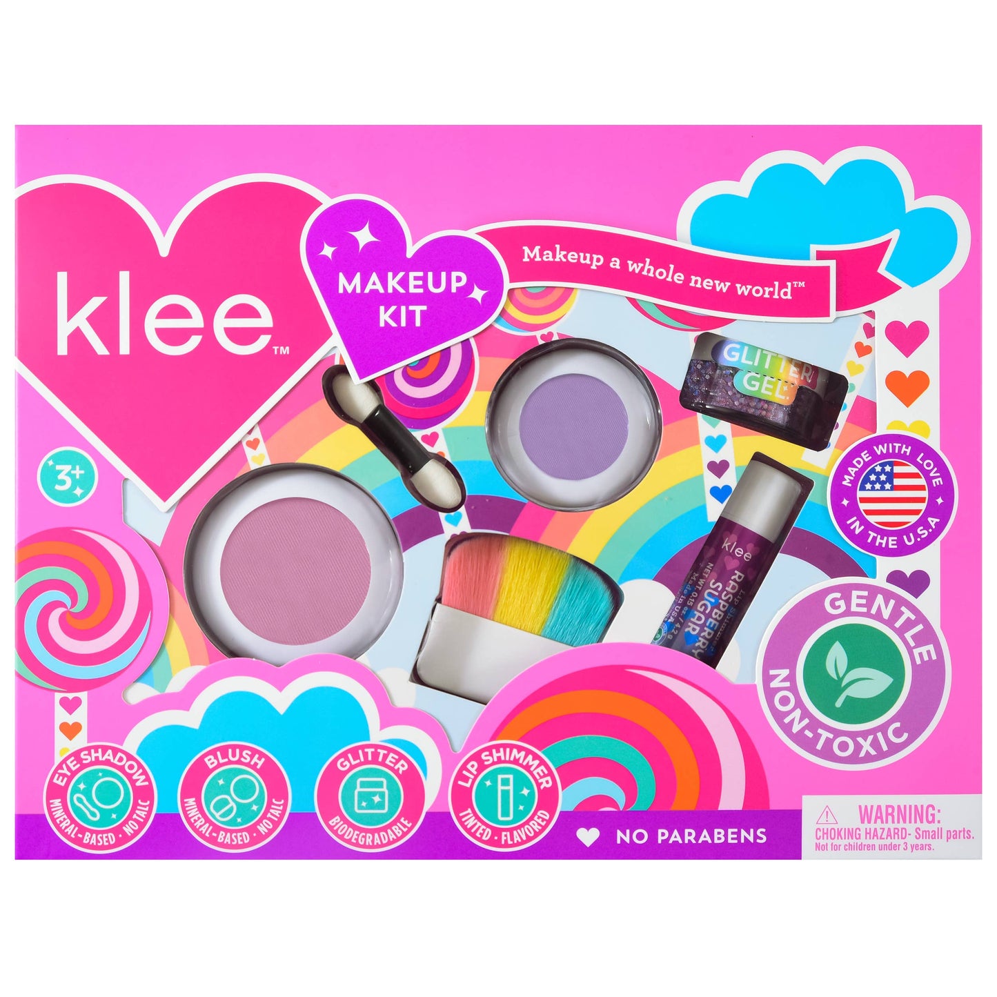 NEW!! Breezy Does It - Pinwheel Love Mineral Makeup Kit